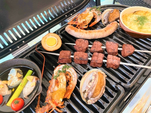 【飲み放題付】絶景グランピング　丹後海鮮と近江大倉和牛　BBQプラン